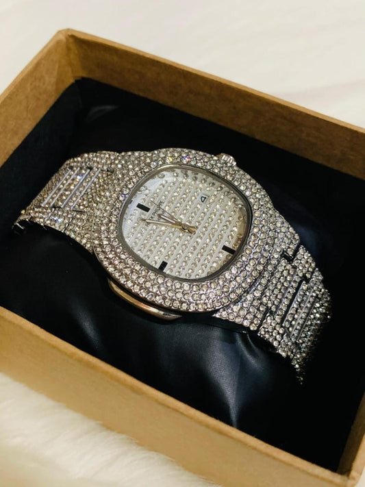 Patek Philippe Iced-toned Silver